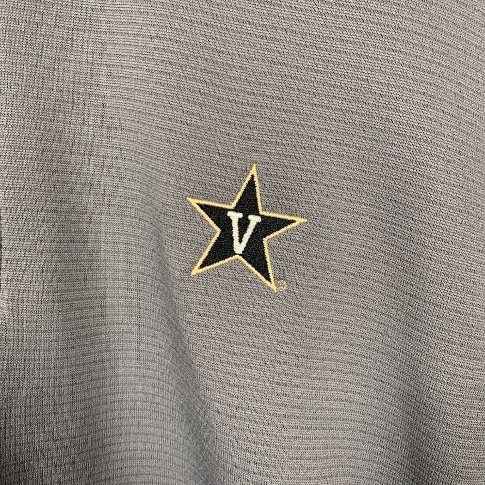 Vanderbilt Commodores Under Armour Embroidered Gray Polo Shirt Women's S - Picture 2 of 11